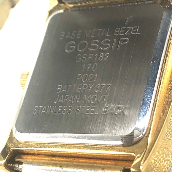 Gossip 1980s Vintage expansion band watch ⌚️good preloved condition WORKS GREAT main image 5